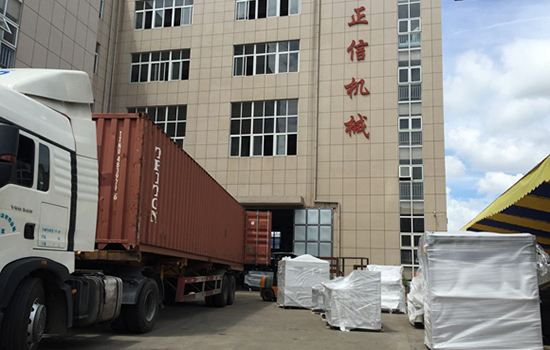 We load 2 containers to Bangladesh