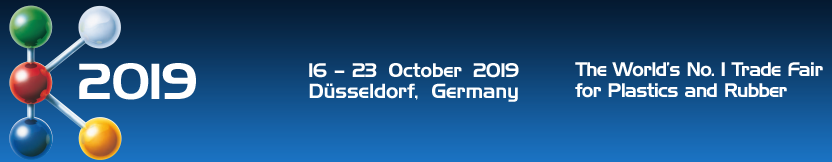  K 2019 The World's No. 1 Trade Fair for Plastics and Rubber