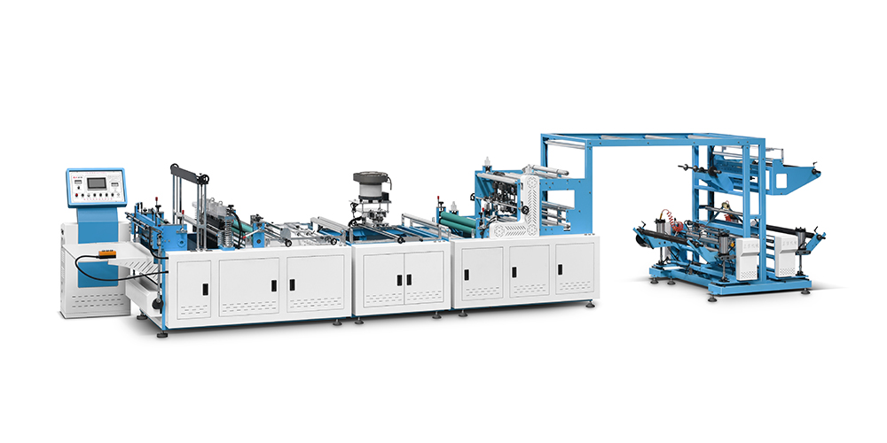 Automatic Non Woven Fabric Zipper Bag-Making Machine (Automatic Pull Head On)