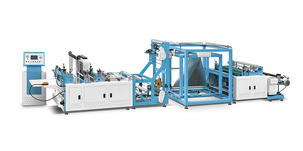 Machine à sac de coupe de tissu non tissé multifonctionnel d