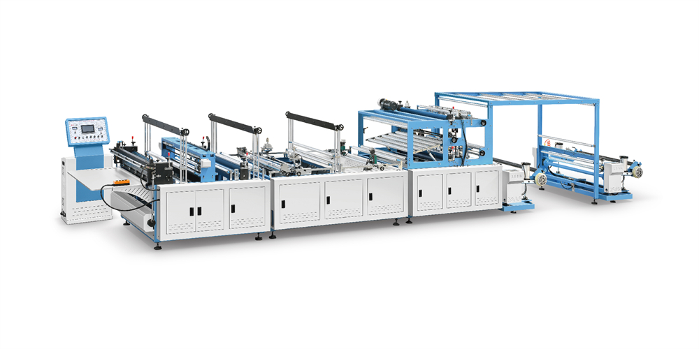 Double Feeding Non Woven Bag Making Machine (Fruit Cover, Sanitary Ware Cover, Sofa Cover)