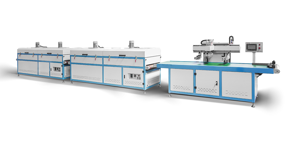 Machine de sérigraphie de sac non tissé semi-automatique