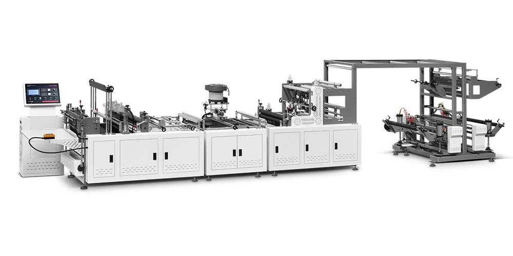 Automatic Non Woven Fabric Zipper Bag-Making Machine (Automatic Pull Head On)