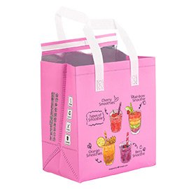 Sac réfrigérant en non-tissé avec ruban adhésif double face ou velcro