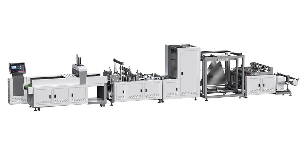 No Waste Edges Non Woven T-shirt&W-cut Bag Making Machine
